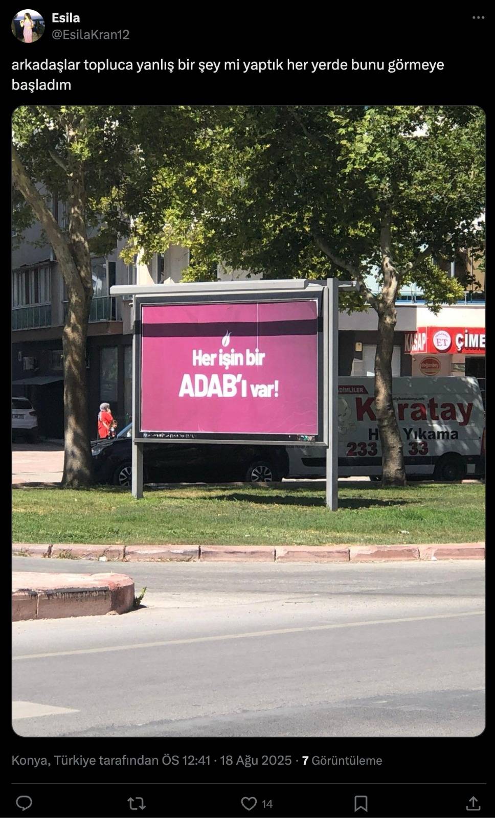 Gizemli reklam Konya’yı ikiye böldü 15